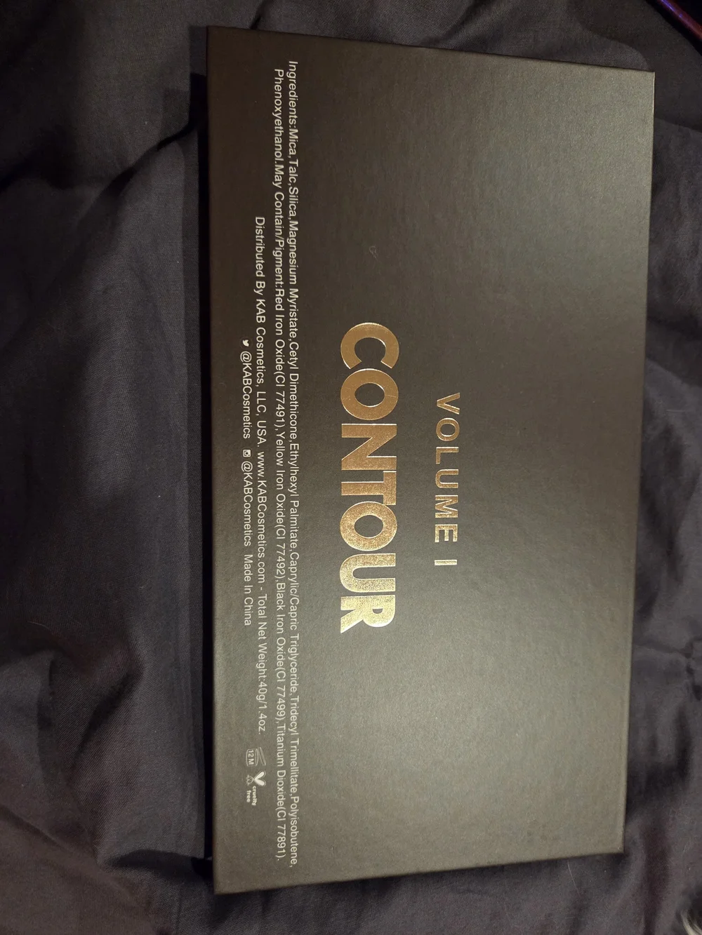 KAB Cosmetics Bronzer & Contour Palette - Brown